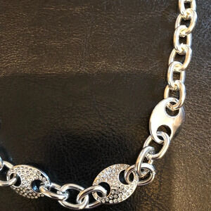 New with tags - H&M Rhinestone-decorated  Necklace
